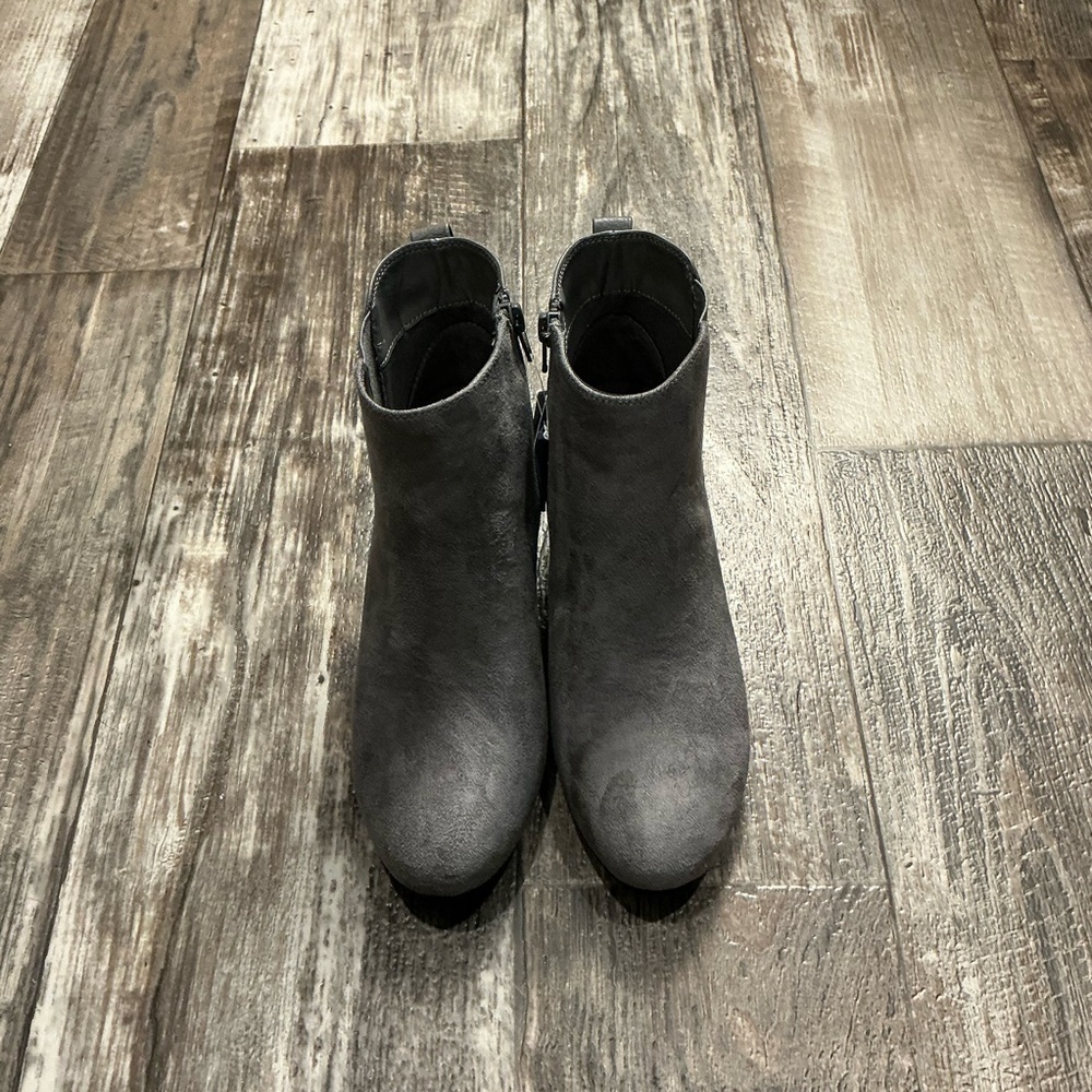 Croft and Barrow Women's Gray Wedge Ankle Boots Size 7 - Picture 12 of 12